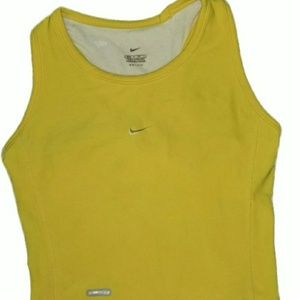 Yellow Nike Work Out Top